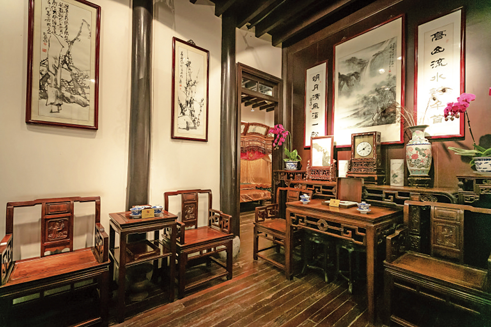 　　圖：上海「屋裏廂」博物館內一景。\資料圖片