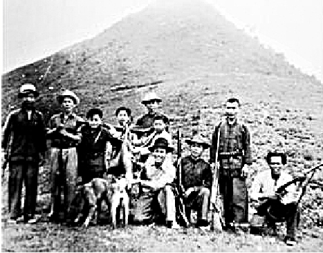 　　圖：沙頭角南涌羅氏家族為抗日作出重要貢獻，全家有11人參加中共領導的抗日游擊隊。　　　　 