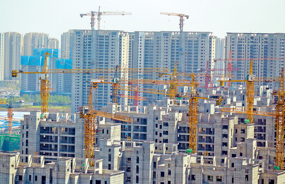 　　圖：中國房地產代建市場的新合約建築面積，以及市場規模將持續擴張。