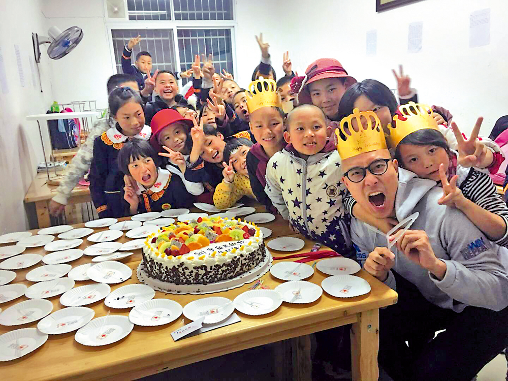 　　圖：Sai熱心公益，圖為Sai在支教期間的留影。\受訪者供圖