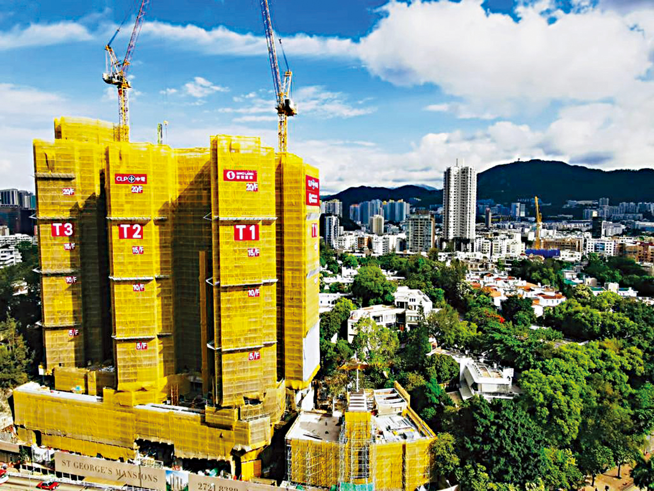 　　圖：St. George's Mansions特色戶沽2.6億元，再貴絕今年九龍區分層戶。