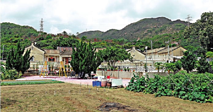 　　圖：「適廬」為港九大隊提供了一個隱蔽的活動據點。