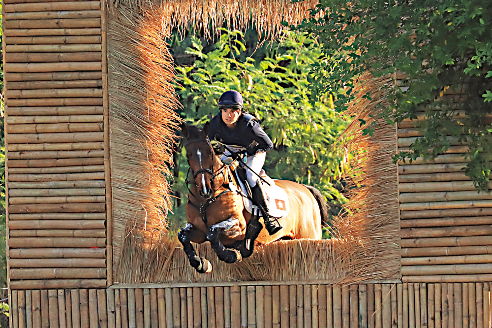　　圖：雖然奧運延期舉行，但何誕華一直有參加賽事保持狀態。\馬會圖片