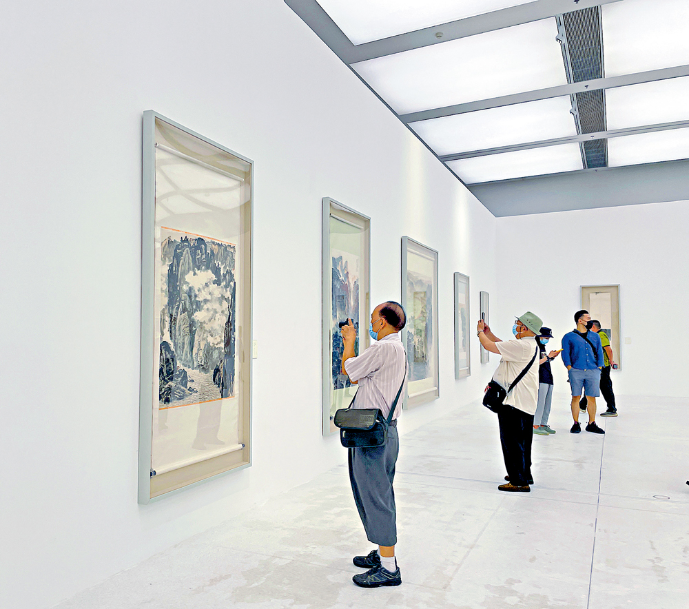 　　圖：展廳一隅。\大公報記者胡永愛攝