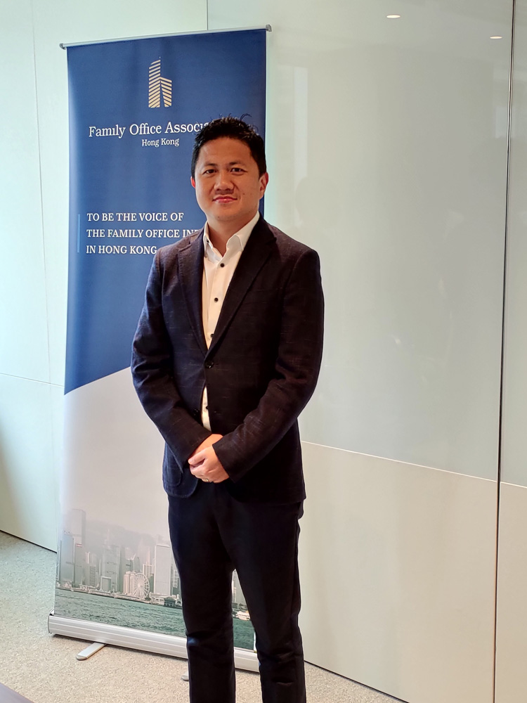 　　圖：家族辦公室協會主席關志敏。\大公報攝