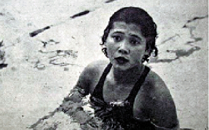 　　圖：有「美人魚」之稱的泳手楊秀瓊曾出戰一九三六年柏林奧運。