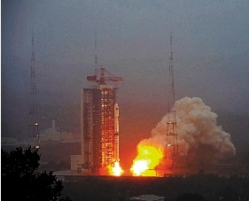 　　圖：8月19日，中國在太原衛星發射中心成功發射天繪二號02組衛星。\新華社