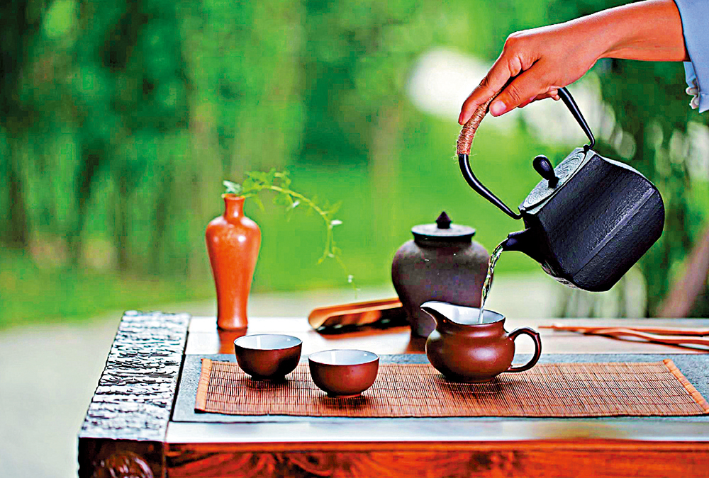　　圖：以沏泡為主的飲茶方式沿襲自明代。\資料圖片
