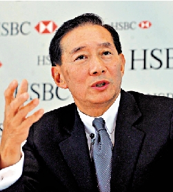 　　圖：王冬勝表示，香港必須把握大灣區和「十四五」規劃的機遇，鞏固香港國際金融中心地位。