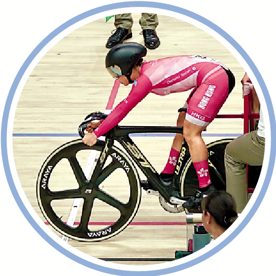 　　圖：程嬿珊首次參加全運。\受訪者供圖