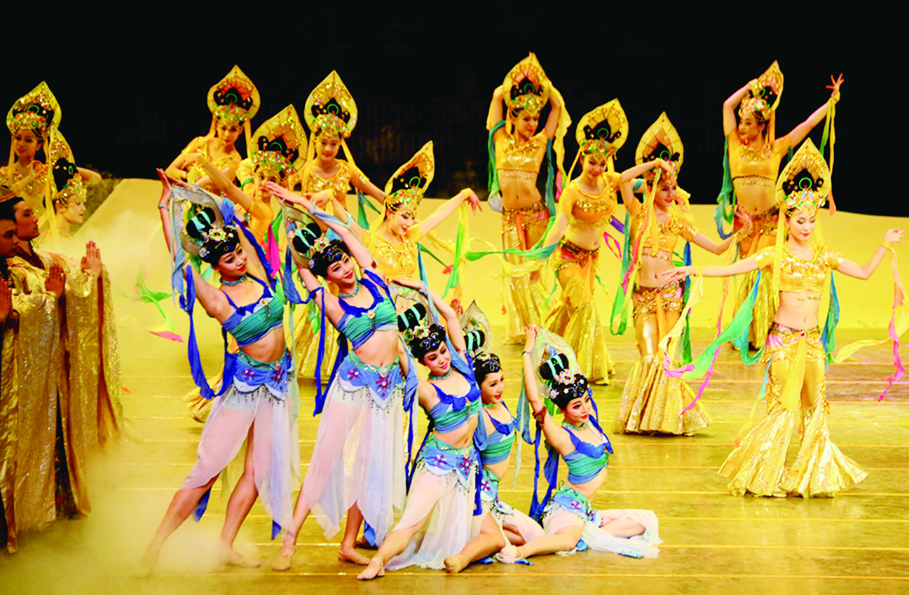 　　圖：舞劇《大夢敦煌》劇照  張曉亮 攝