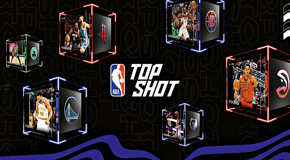 　　圖：Dapper Labs此前與NBA合作推出了記錄球星高光時刻的NFT系列「NBA Top Shot」。\網絡圖片