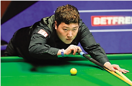 　　圖：中國桌球名將顏丙濤。\資料圖片