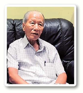 　　圖：鍾伯伯希望政府多些關心長者的夕陽生活，讓大家可以安樂地度過餘生。