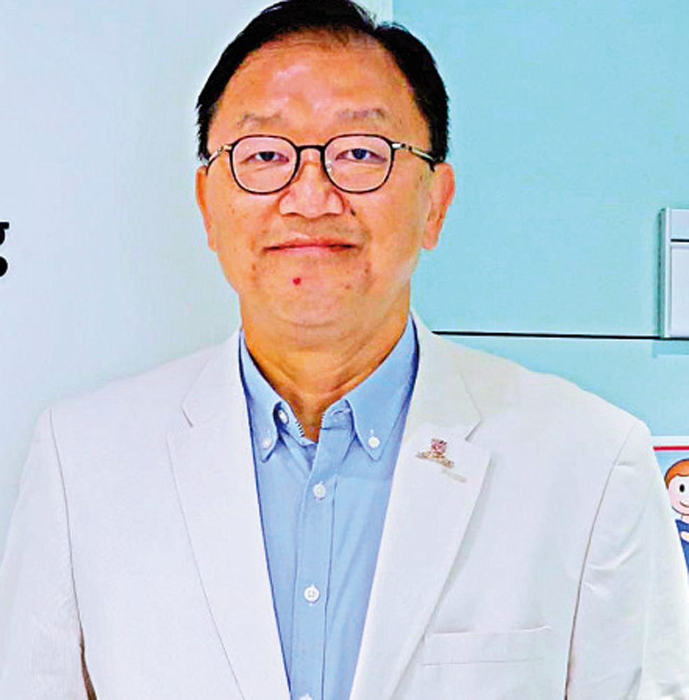 　　圖：黃錦輝認為，醫管局數據庫與大學合作可做更多科研工作。