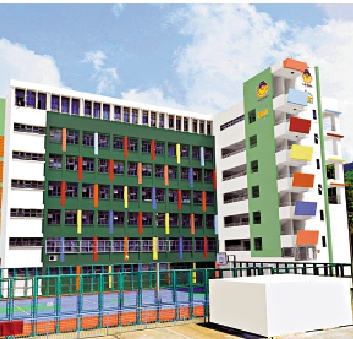 　　圖：荃灣象山邨學校將改作為過渡屋，昨日起接受申請，預計明年初入伙。