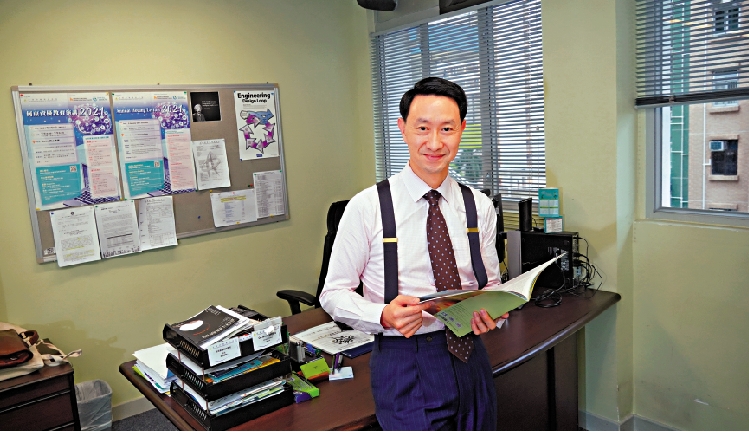 　　圖：香港資優教育學苑院長黃金耀表示，學苑對學生是否資優的界定較全面，不僅僅是看智商，還會考慮多元智能。/大公報記者蕭霖攝