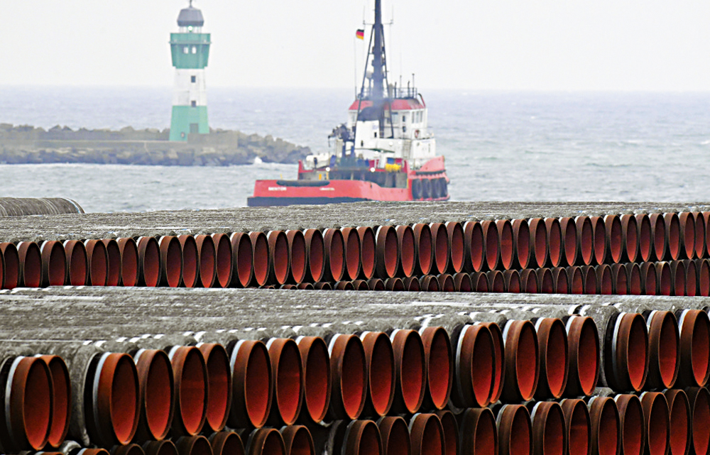　　圖：「北溪2號」管道至今未能投入使用。\資料圖片