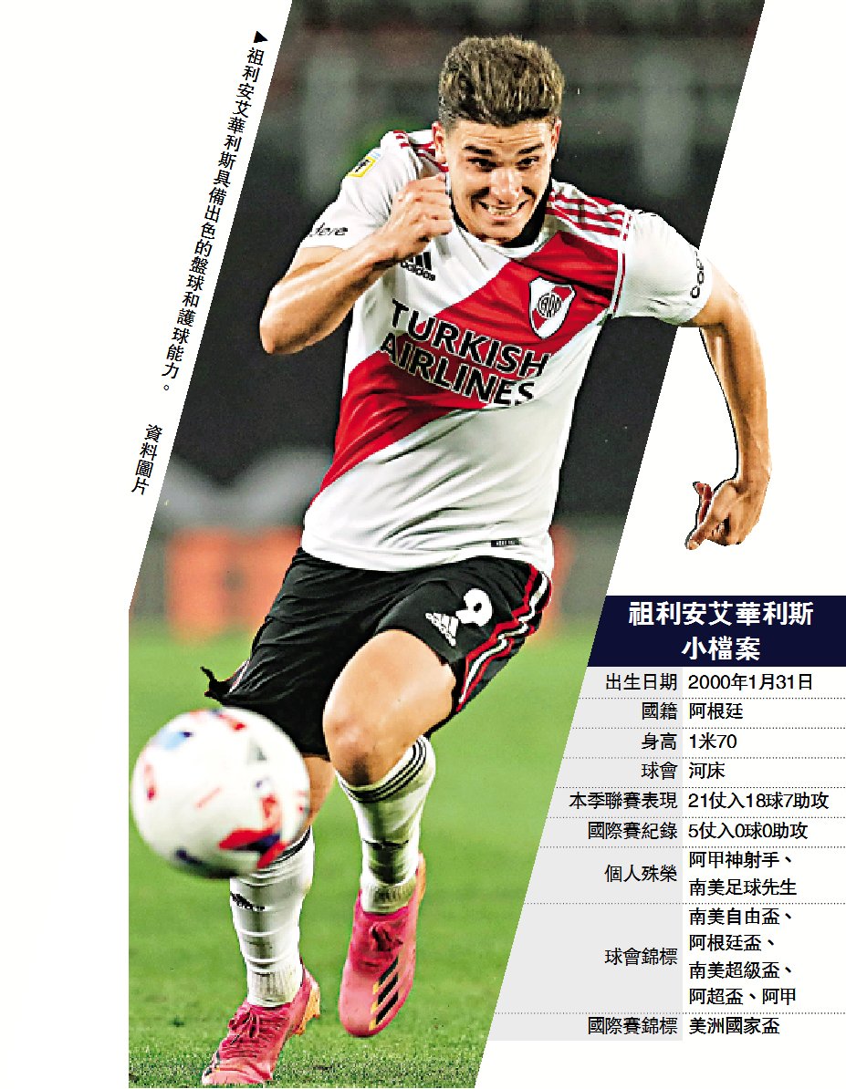 　　圖：祖利安艾華利斯具備出色的盤球和護球能力。\資料圖片