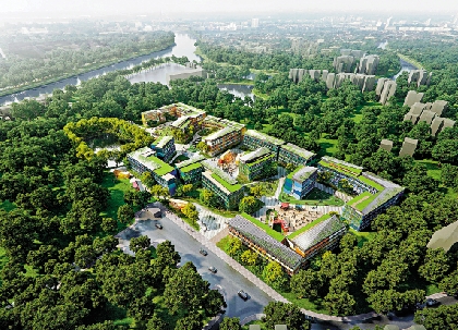 　　圖：過渡性房屋「同心村」位於元朗東頭，最快可於今年六月入伙。