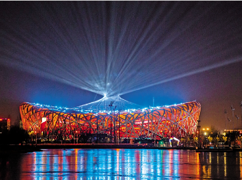 　　圖：北京冬奧將於今晚8時在鳥巢開幕。