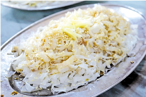 　　圖：清拌陳村粉。\作者供圖