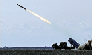 　　圖：「海王星」導彈發射圖。\資料圖片