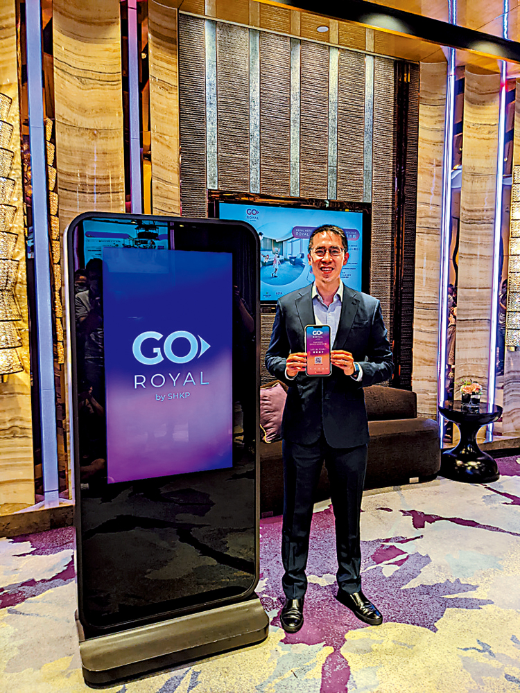 　　圖：新地郭基煇表示，預計旗下酒店餐廳5月生意可回復至去年11月水平。