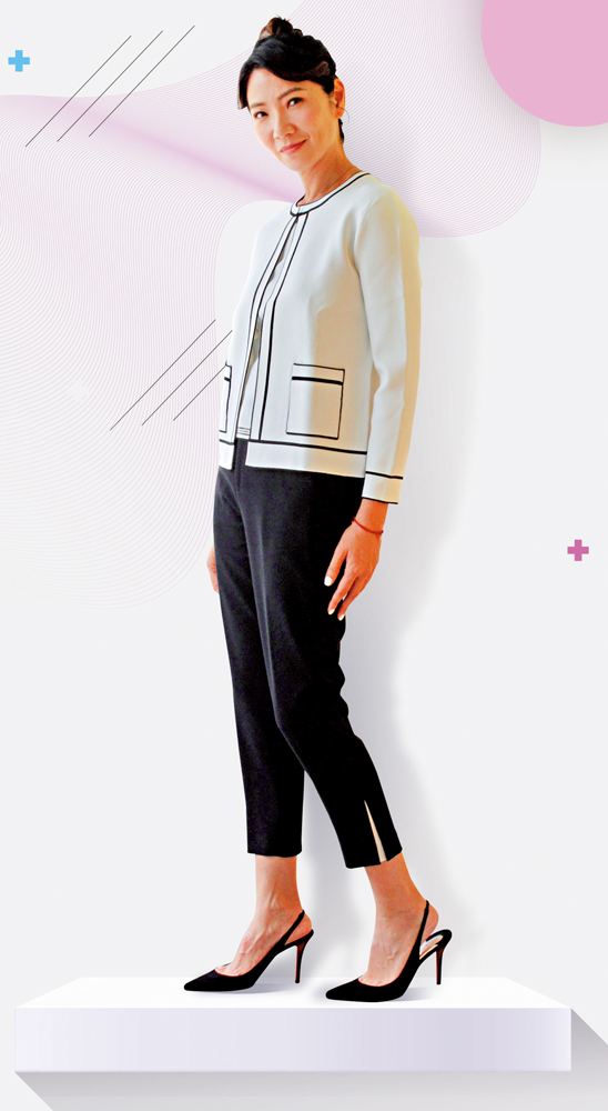 　　圖：車婉婉感恩在疫下仍然有工作。