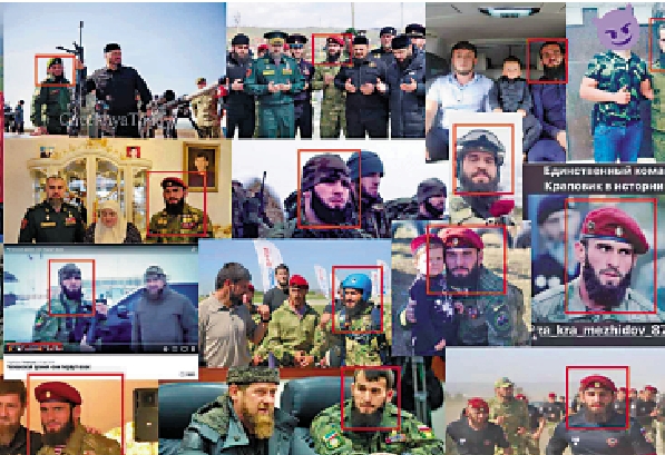 　　圖：法國人工智能公司透過網絡搜索分析，梅日多夫的身份短時間內就被準確識別出來。\資料圖片