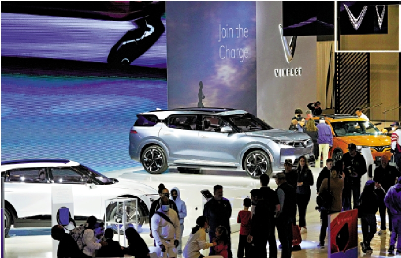 　　圖：越南今年經濟增長預測達6.5%，汽車業發展如火如荼，市傳新能源車企Vinfast赴美IPO。