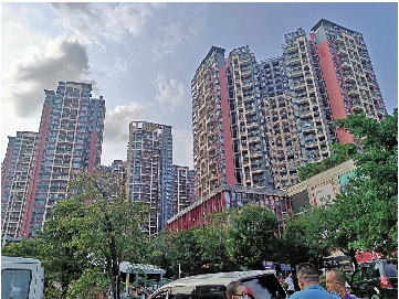 　　圖：信義嘉御山鄰近地鐵坂田北站，升值潛力大。\大公報記者李昌鴻攝