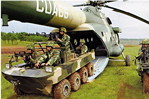 　　圖：「山貓」可直接由大型寬體直升機在機艙內運載。