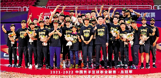 　　圖：遼寧男籃時隔4年，再奪CBA總冠軍。/資料圖片