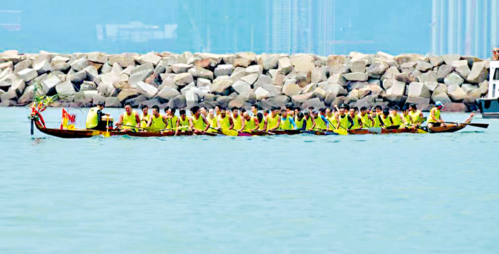 　　圖：東區龍舟競渡大賽是東區一年一度的重要活動。
