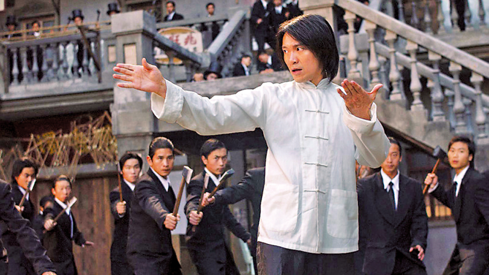 　　圖：在周星馳執導的電影當中，不乏中國元素。圖為《功夫》劇照。