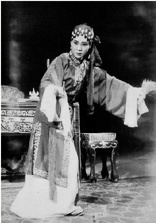 　　圖：姚璇秋在《掃窗會》中扮演王金真。\廣東潮劇院供圖