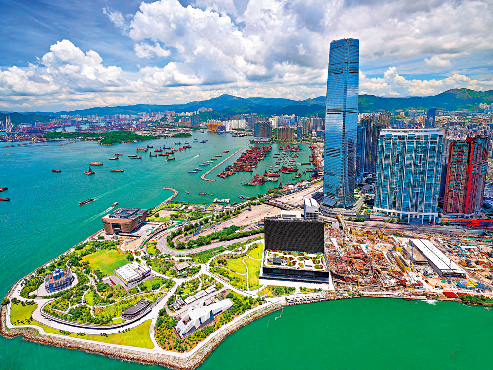 　　圖：行政長官李家超上周到香港故宮文化博物館參觀。