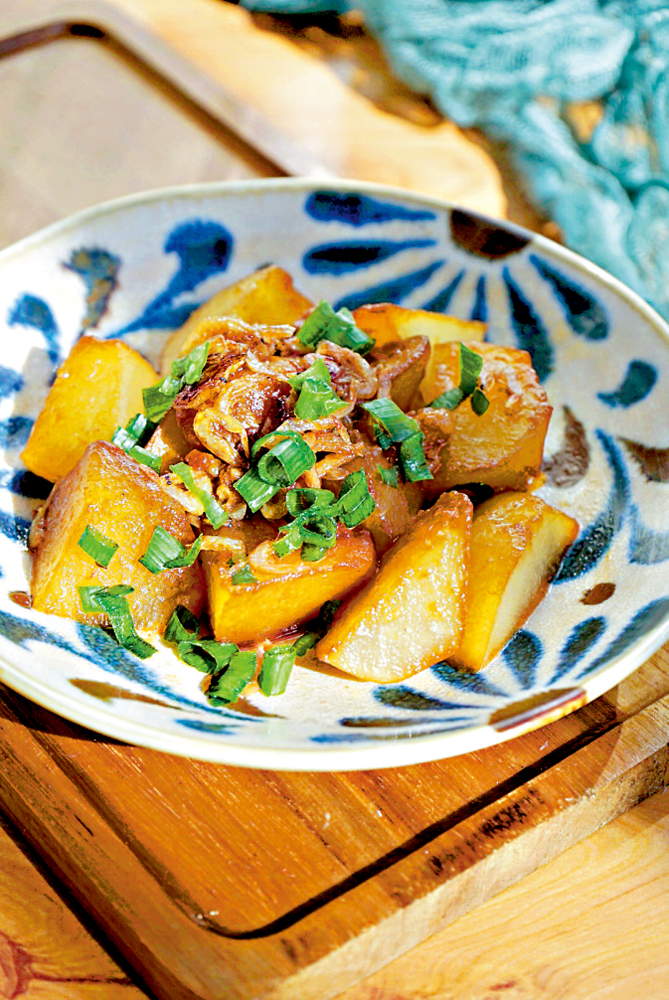 　　圖：豬油煮蘿蔔。\資料圖片