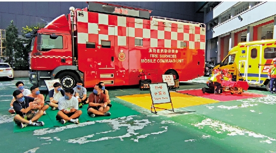 　　圖：消防處「大量傷者事故檢傷分流系統」將於九月推出。
