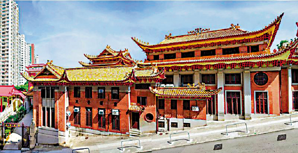 　　圖：位於跑馬地山光道的東蓮覺苑是香港佛教近代發展的重要里程碑。\東蓮覺苑供圖