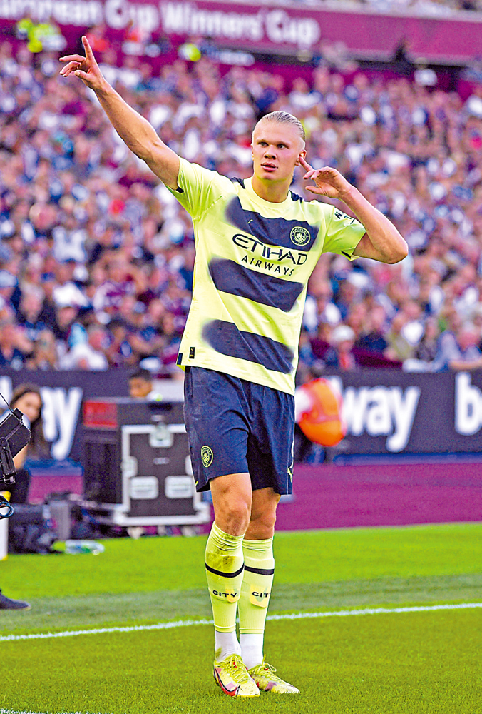 　　圖：夏蘭特在首仗英超表現出色。\路透社