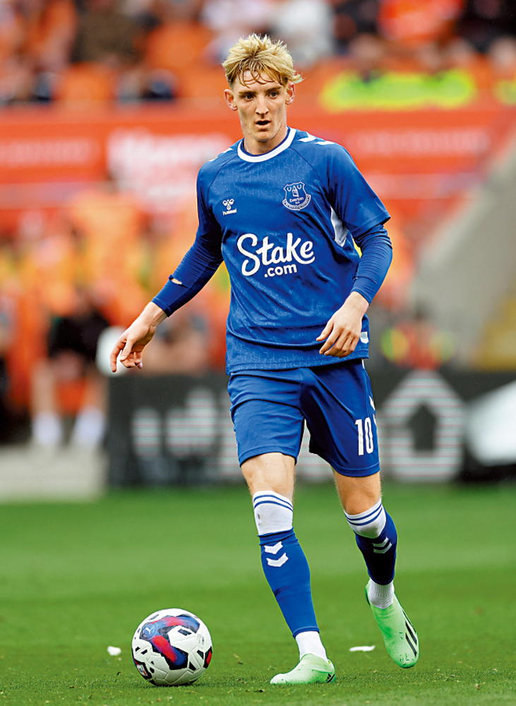 　　圖：愛華頓21歲小將安東尼哥頓。