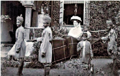 　　圖：印度人民遭到英國殖民者長期奴役。\資料圖片