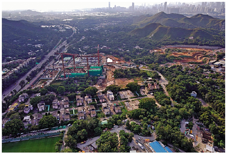 　　圖：政府推出加強版的私人參與發展計劃，幫助古洞北發展項目順利推行。