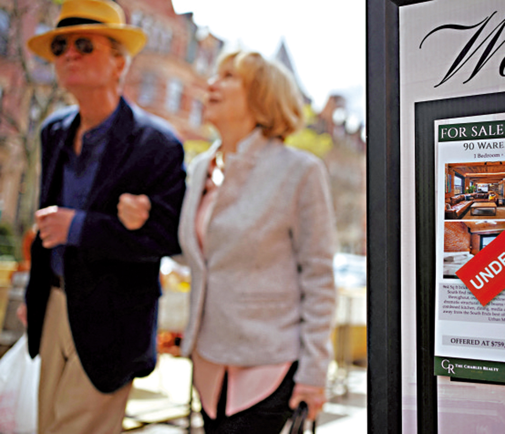 　　圖：美國30年期按揭供款利率創下2006年以來最高。\路透社