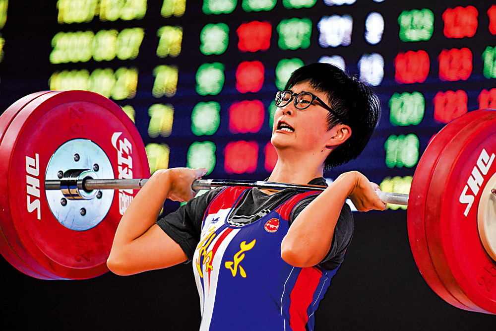 　　圖：彭翠婷輕鬆勝出。