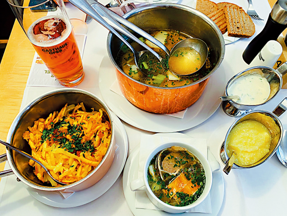 　　圖：Plachutta的Tafelspitz。