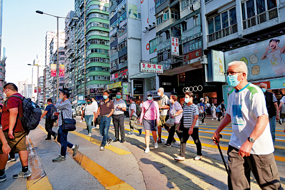 圖:新冠肺炎疫情持續近三年,「生蛇」個案亦有增加。