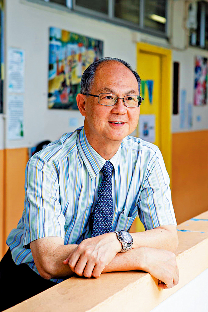 　　圖：梁紀昌先後帶領鮮魚行學校渡過兩次殺校危機，創造奇跡。